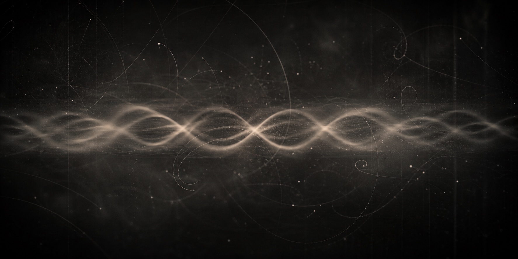 Abstract quantum wave interference and particle traces
